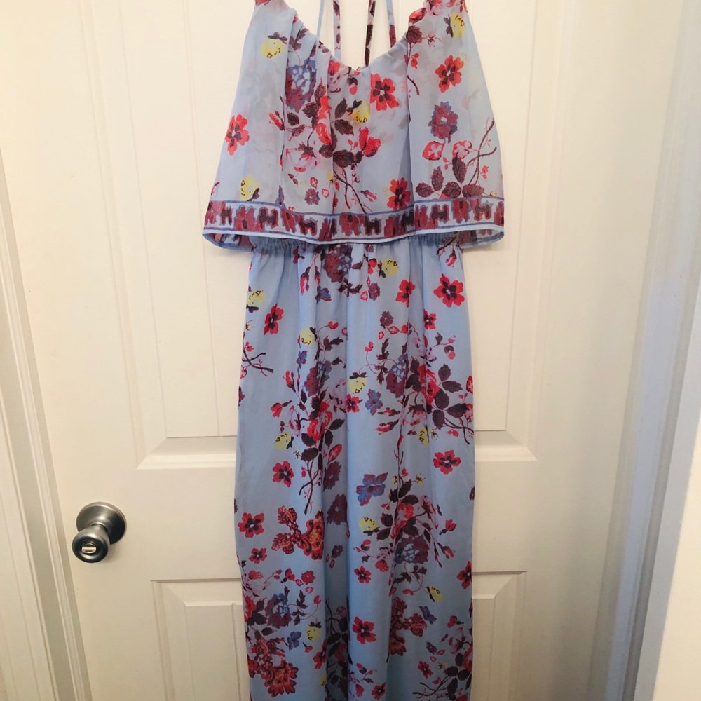 Long floral dress